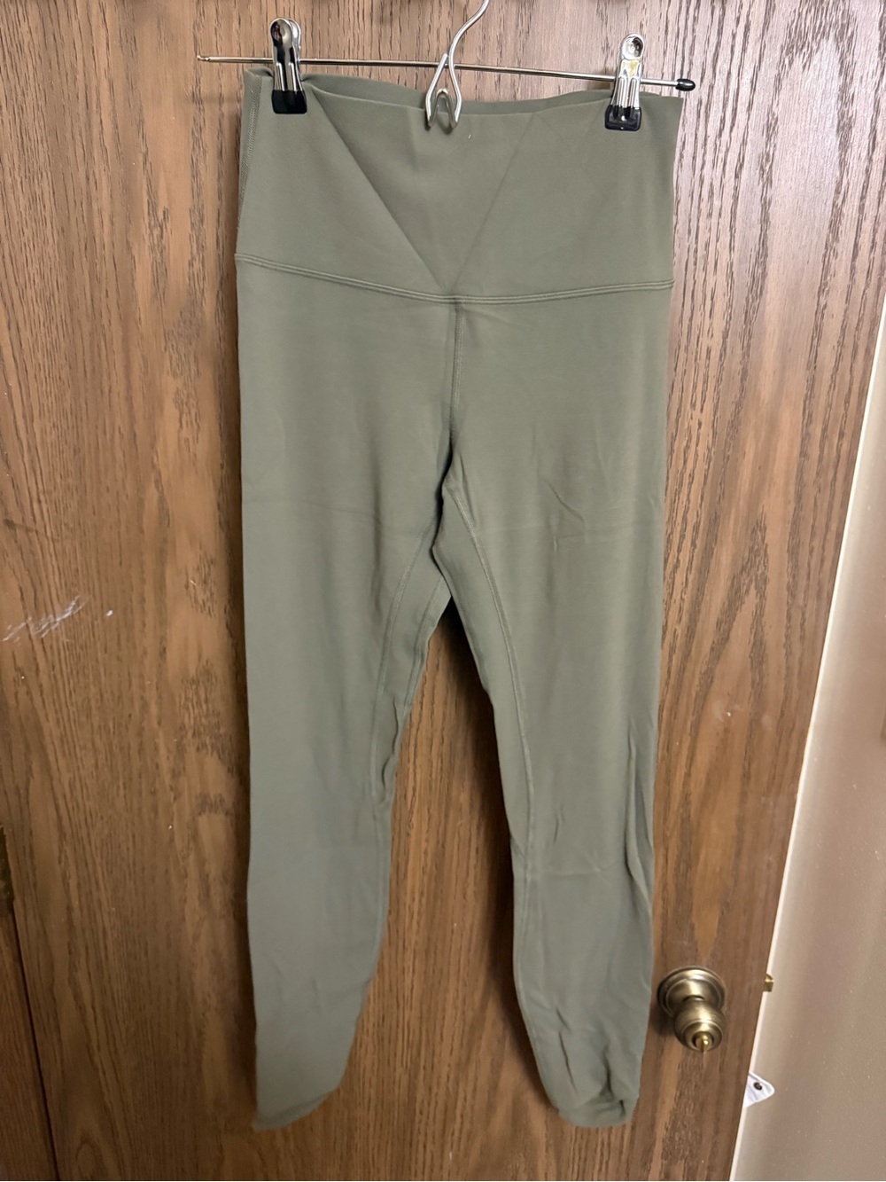 lululemon athletica Olive Green High-Rise Leggings
